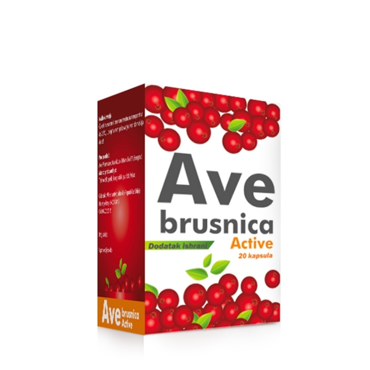 Ave Brusnica Active 20 kapsula